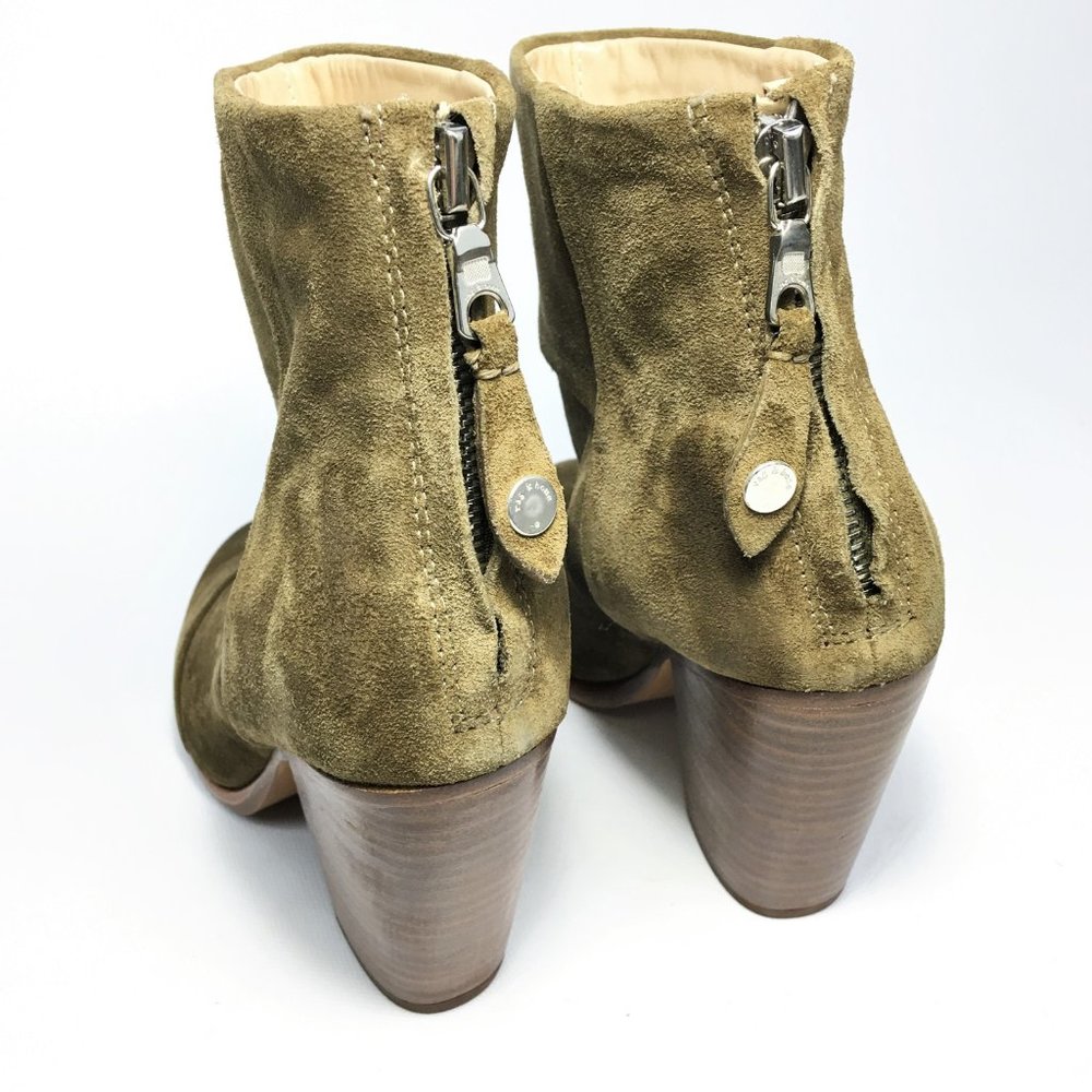 Rag & Bone Classic Newbury Oiled Suede Ankle Boots - Picture 3 of 5